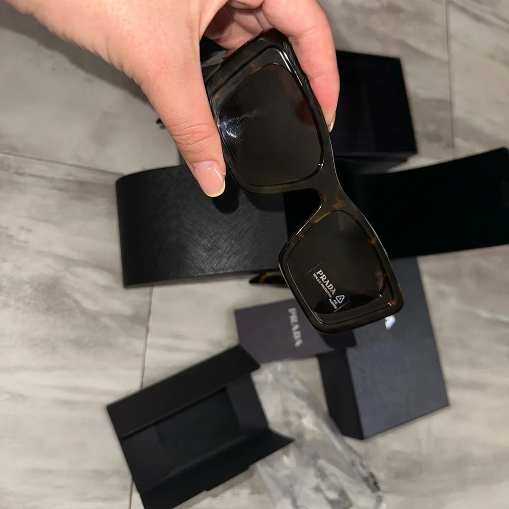 Prada Brown Tortoise Sunglasses - Picture 5 of 17
